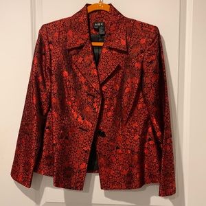 Red and Black Blaxer